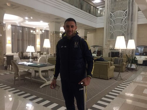 Иван Ордец прибыл в расположение сборной Украины