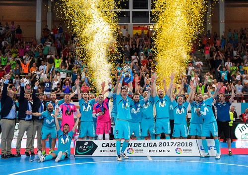 Интер Мовистар выиграл чемпионат Испании пятый раз подряд