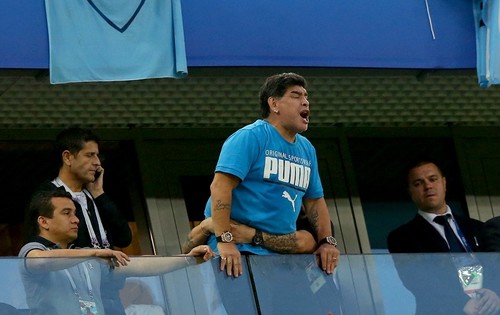 Марадоне стало плохо после матча Нигерия – Аргентина