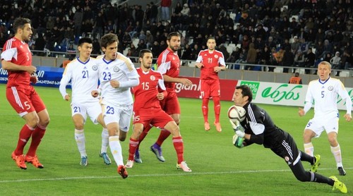 Казахстан — Грузия 0:2. Видео голов и обзор матча