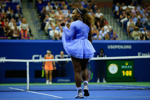 Серена Уильямс оштрафована на гейм в финале US Open