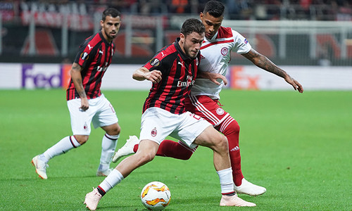 Группа F. Милан вылетел из Лиги Европы, первое очко Дюделанжа